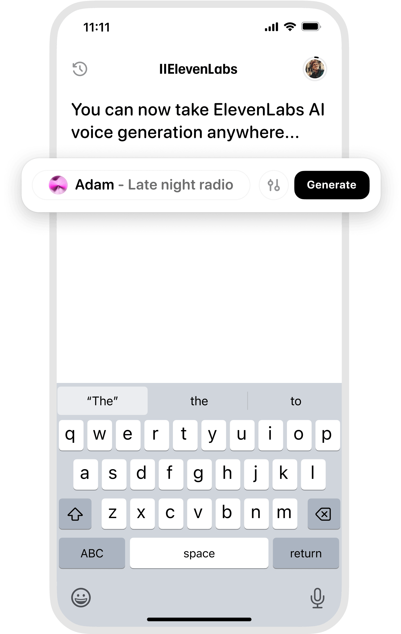 ElevenLabs Mobile App